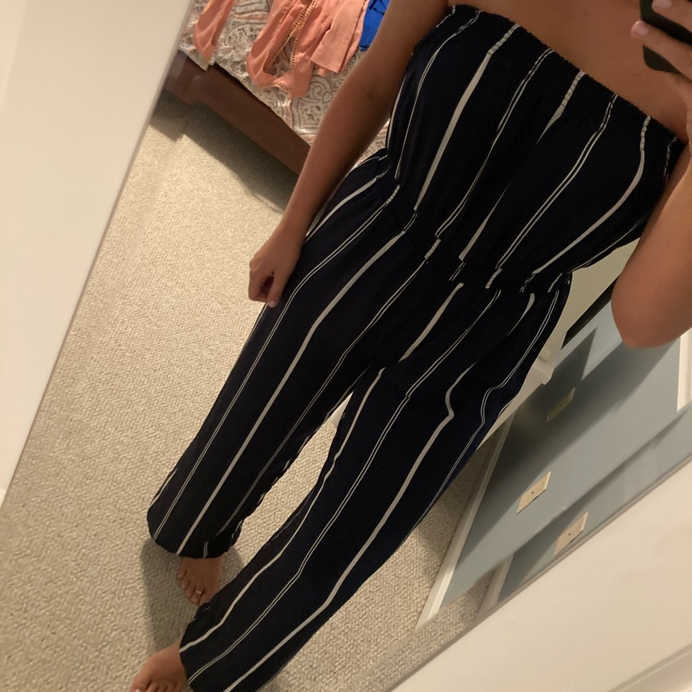 Forever 21 strapless jumpsuit  Size MED